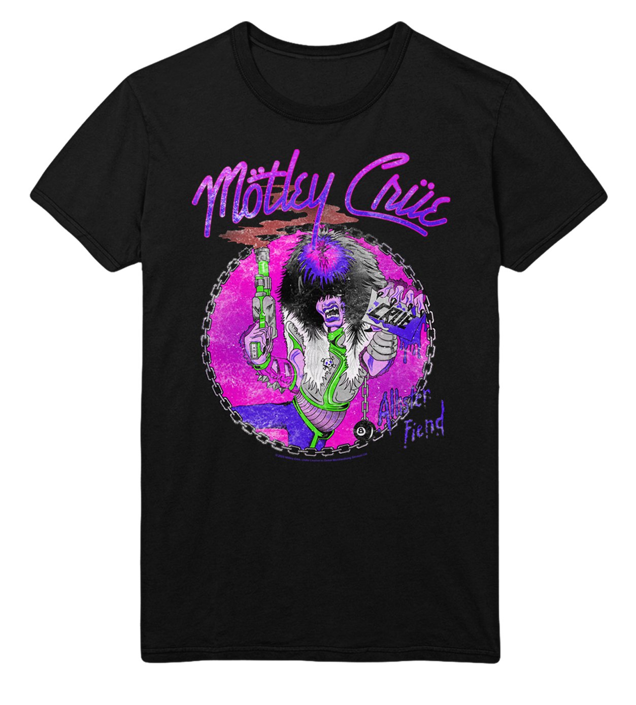 Motley Crue Motley Crue - Purple Allister T-Shirt