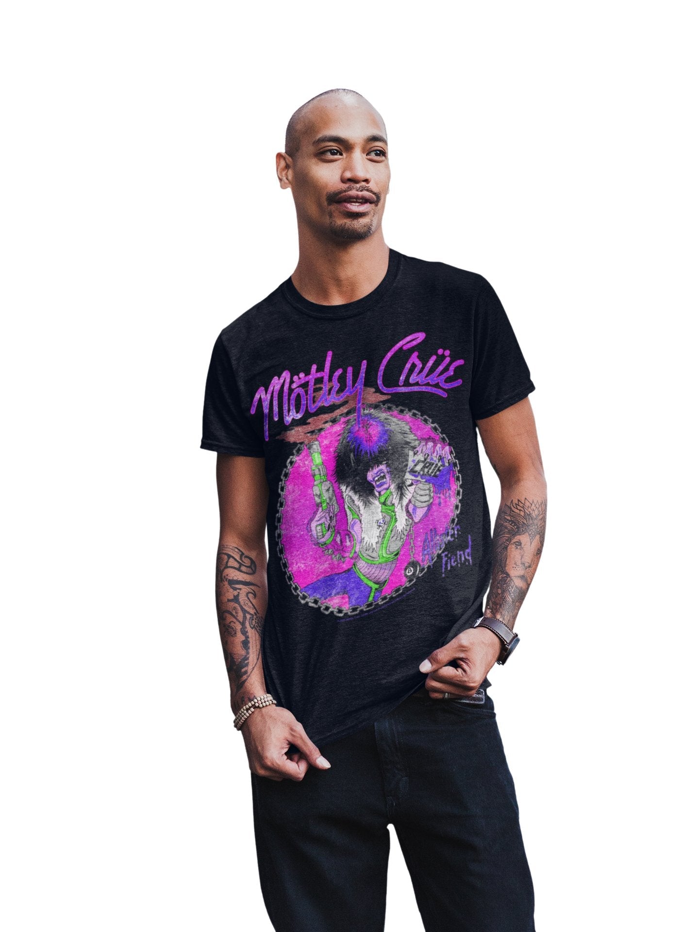 Motley Crue Motley Crue - Purple Allister T-Shirt