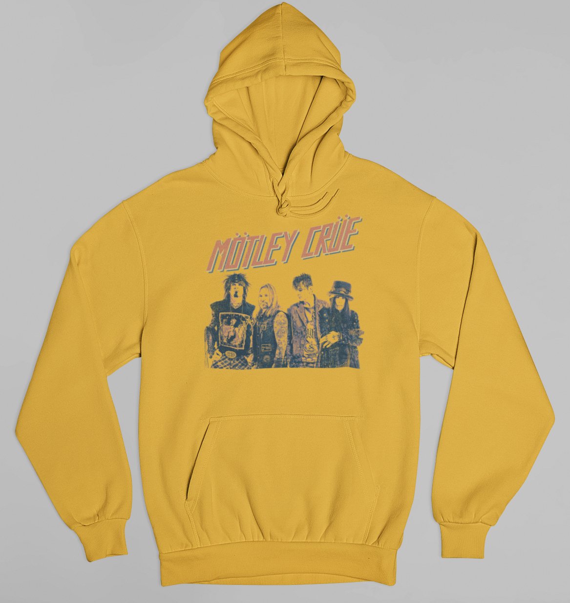 Motley Crue Motley Crue - Retro Boomin Classic Hoodie