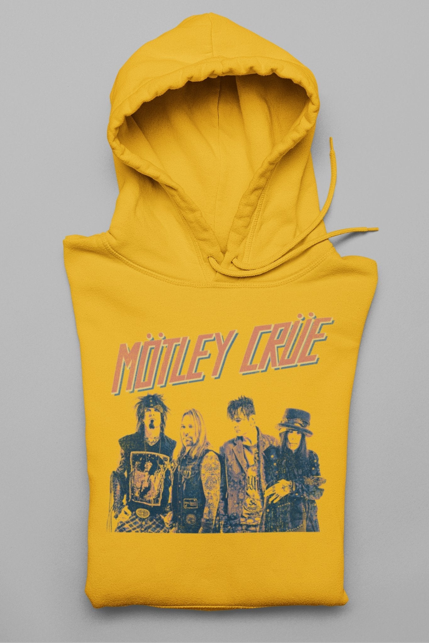 Motley Crue Motley Crue - Retro Boomin Classic Hoodie