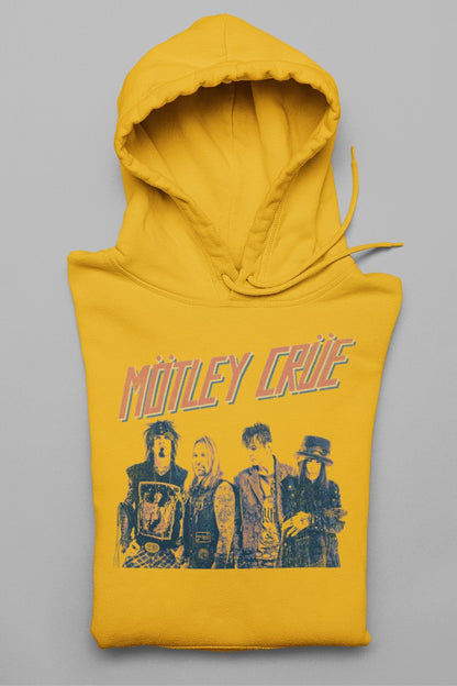 Motley Crue Motley Crue - Retro Boomin Classic Hoodie