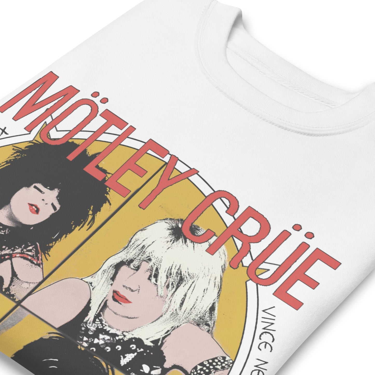 Motley Crue Motley Crue - Shout 83/84 Tour Jumbo Print Sweatshirt