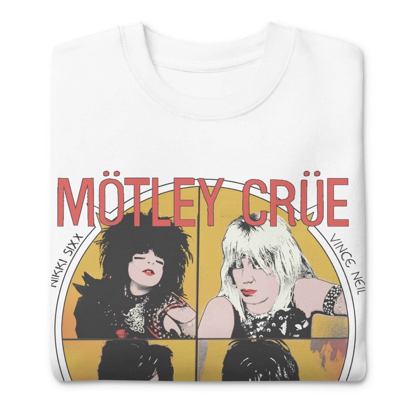 Motley Crue Motley Crue - Shout 83/84 Tour Jumbo Print Sweatshirt