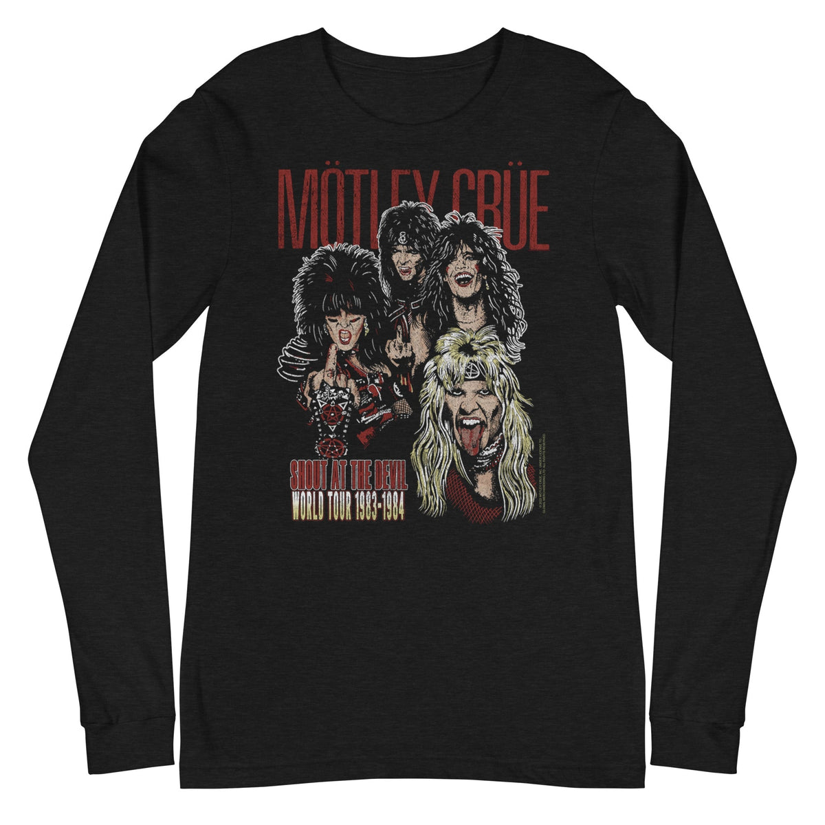 Motley Crue Motley Crue - Shout at the Devil Long Sleeve T-Shirt