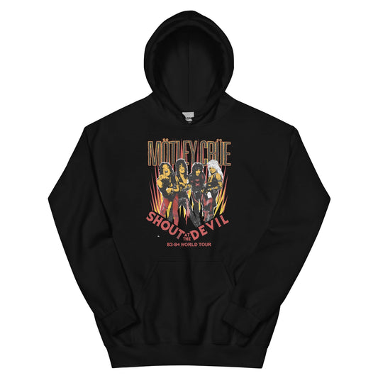 Motley Crue Shout World Tour Hoodie