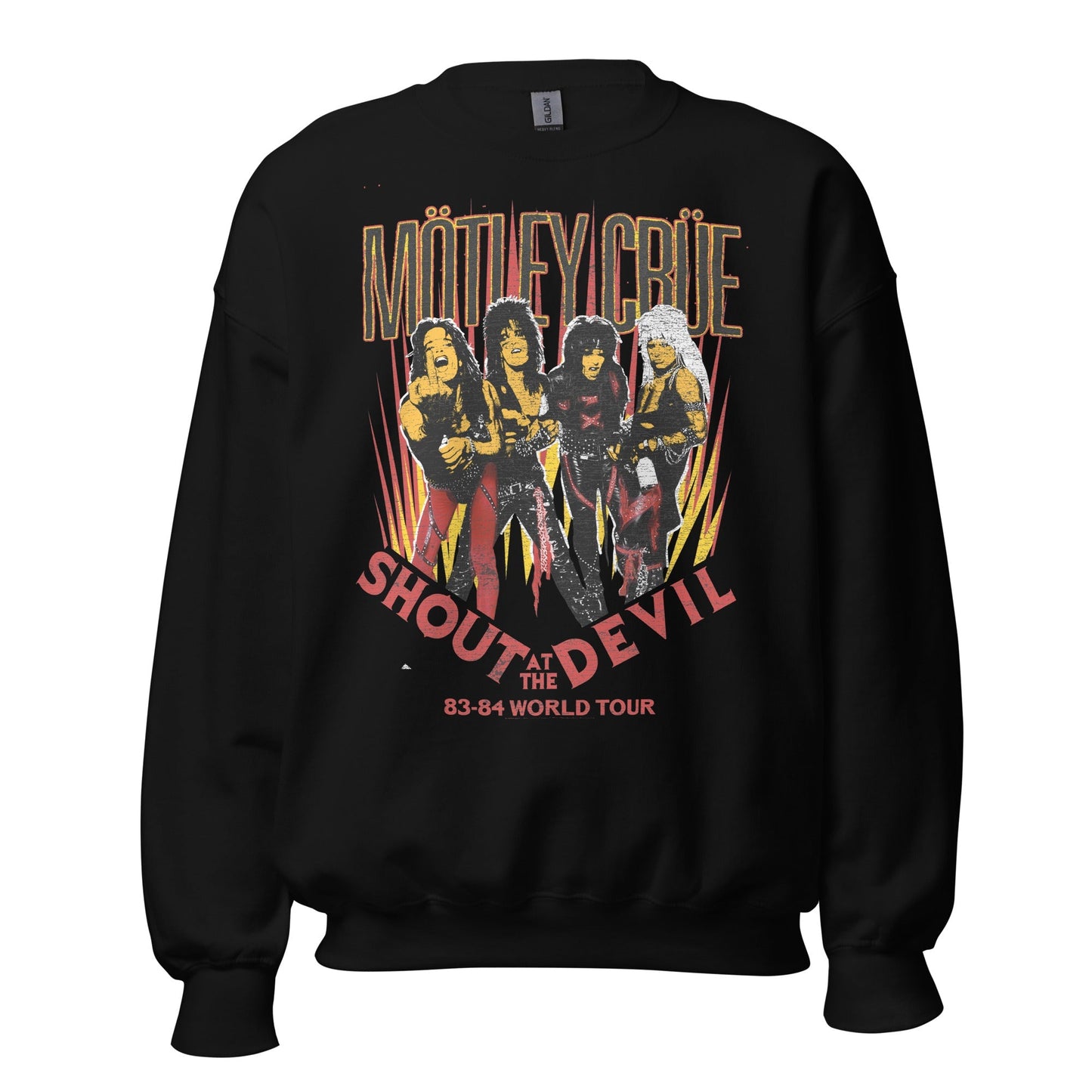 Motley Crue Shout World Tour Sweatshirt