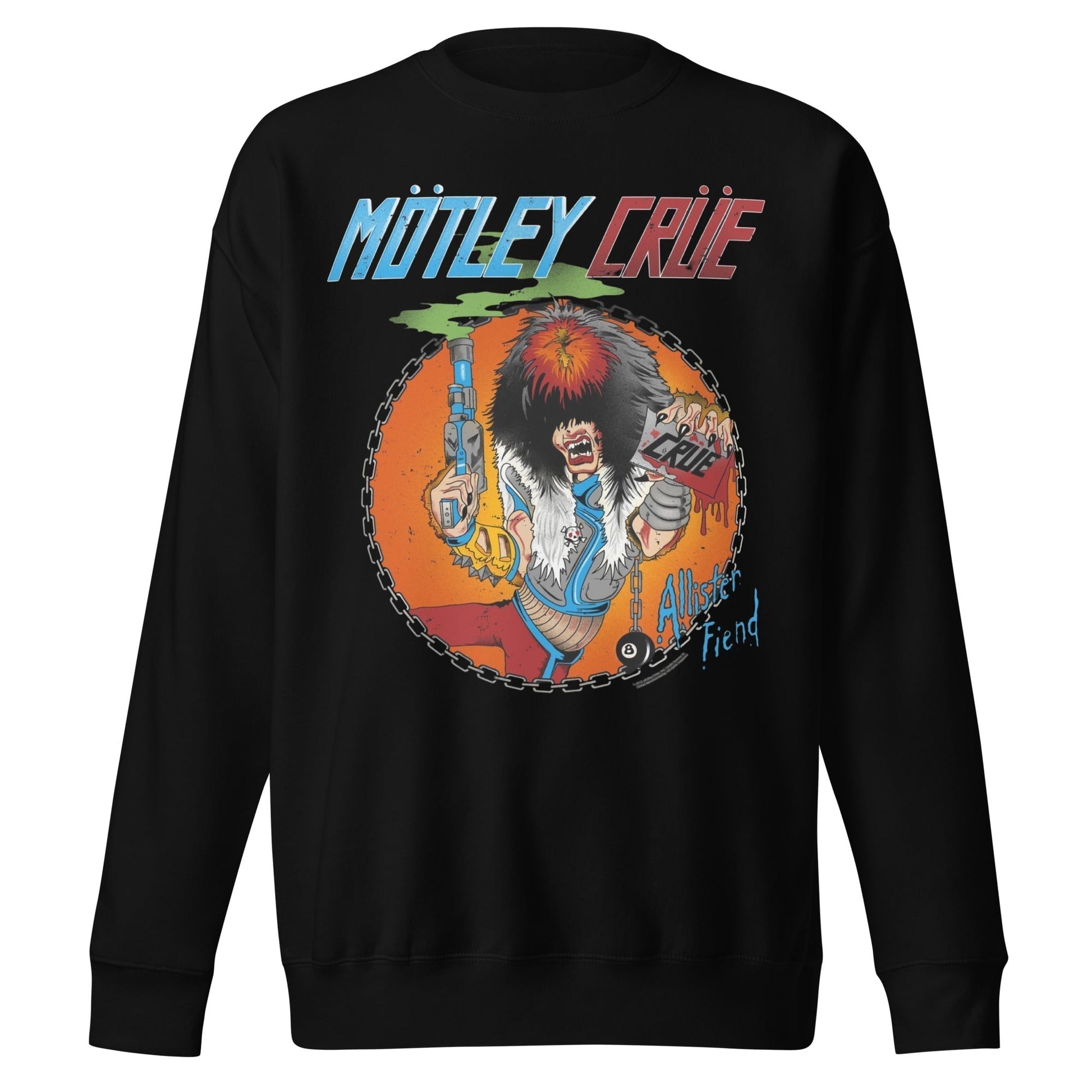 Motley Crue Motley Crue - Smoking Allister Jumbo Print Sweatshirt