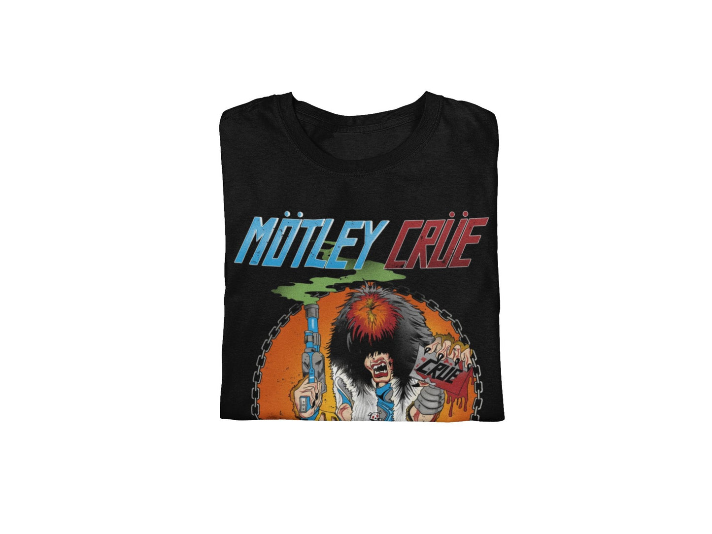 Motley Crue Motley Crue - Smoking Allister Jumbo Print T-Shirt