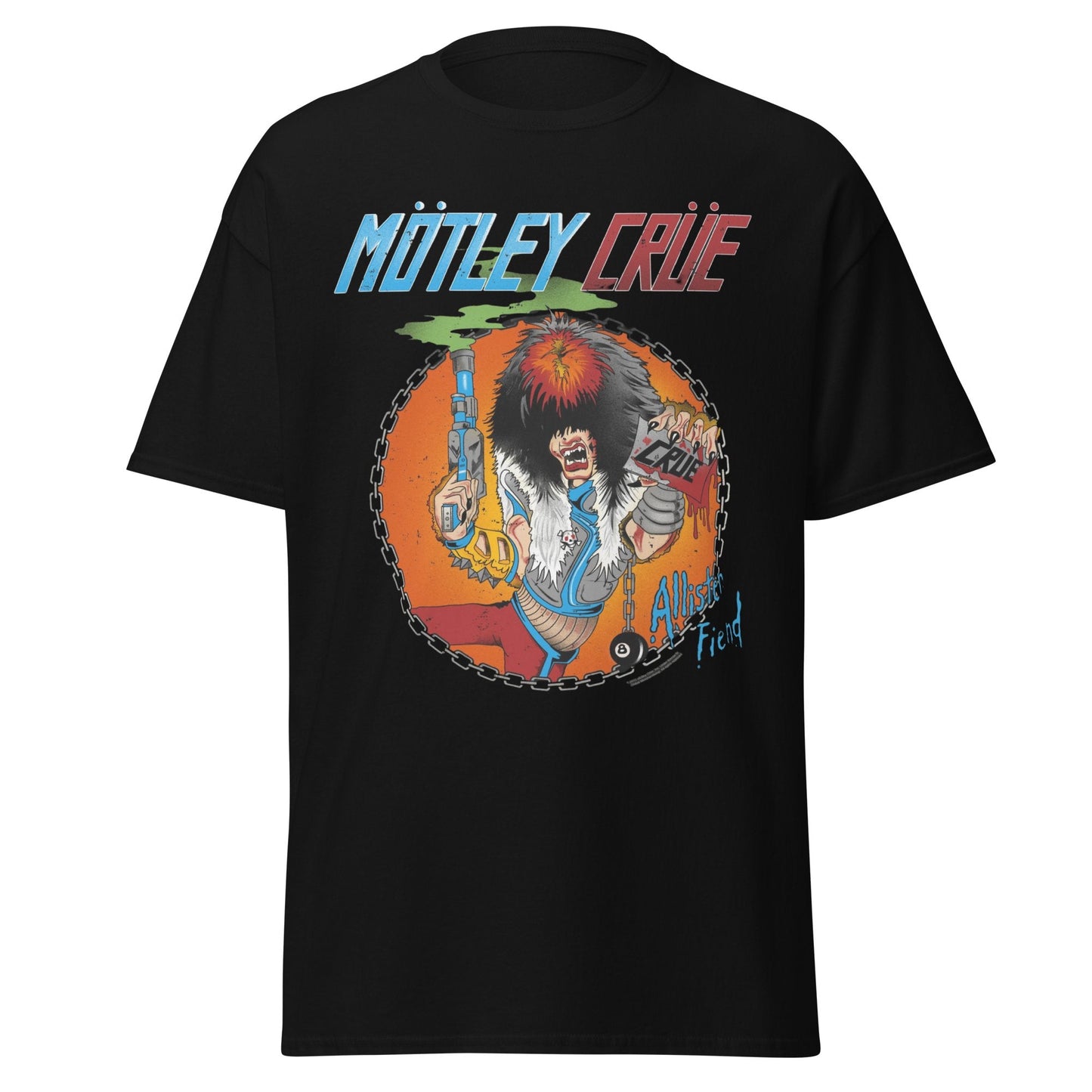 Motley Crue Motley Crue - Smoking Allister Jumbo Print T-Shirt
