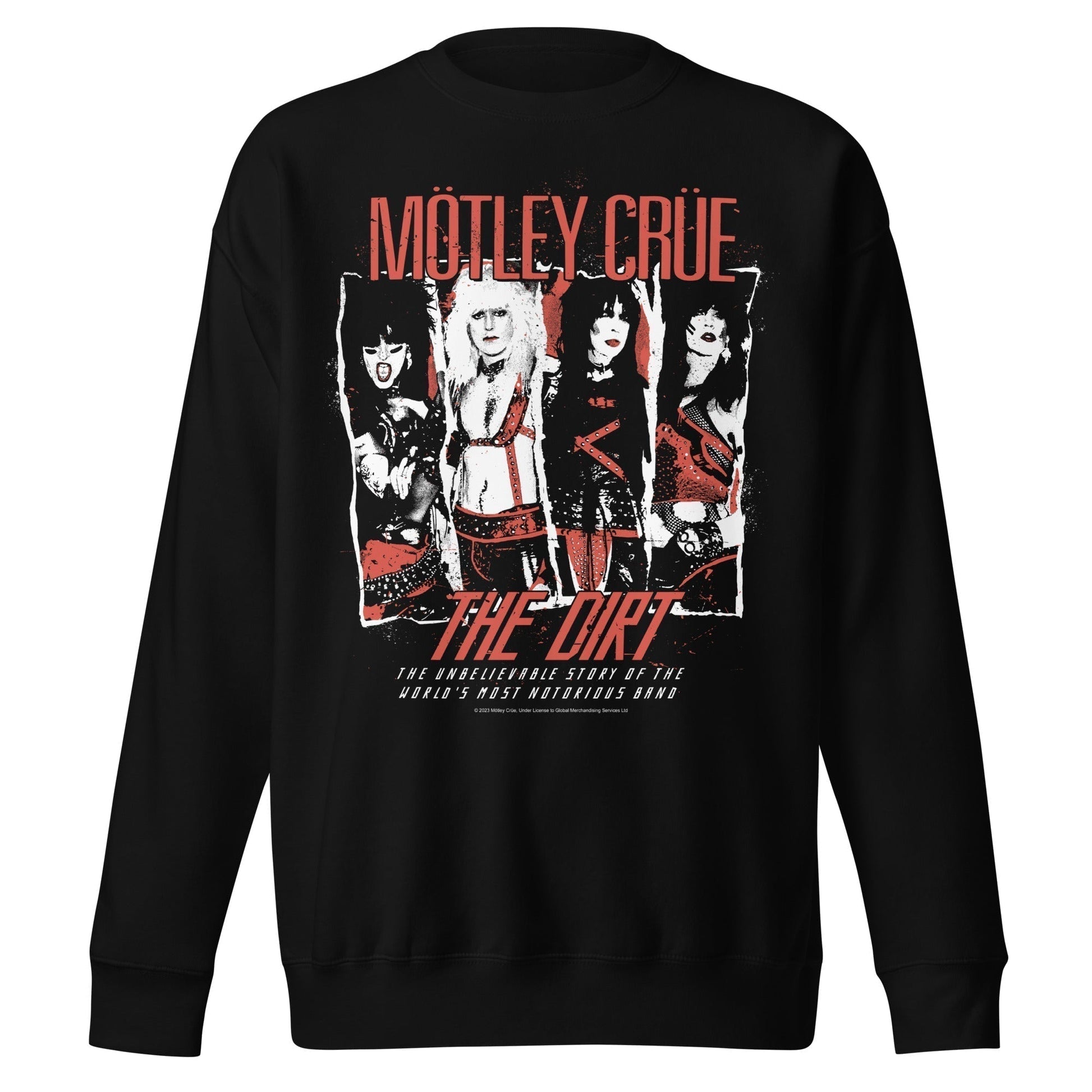 Motley Crue Motley Crue - The Dirt Jumbo Print Sweatshirt