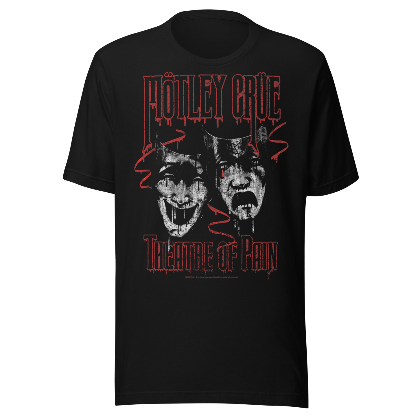 Motley Crue Motley Crue - Theatre of Pain Jumbo Print T-Shirt