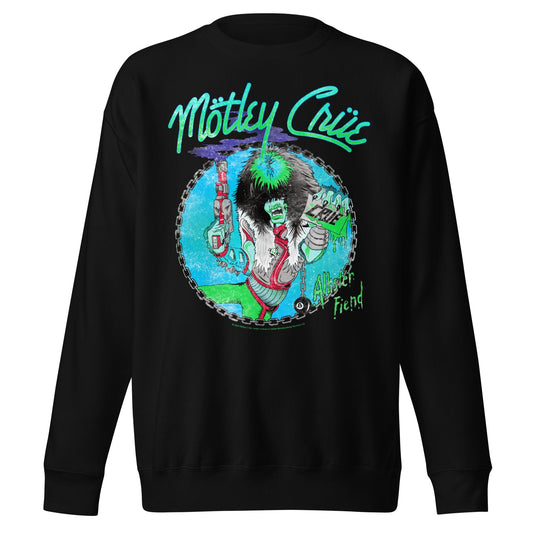 Motley Crue Motley Crue - Turquoise Allister Jumbo Print Sweatshirt