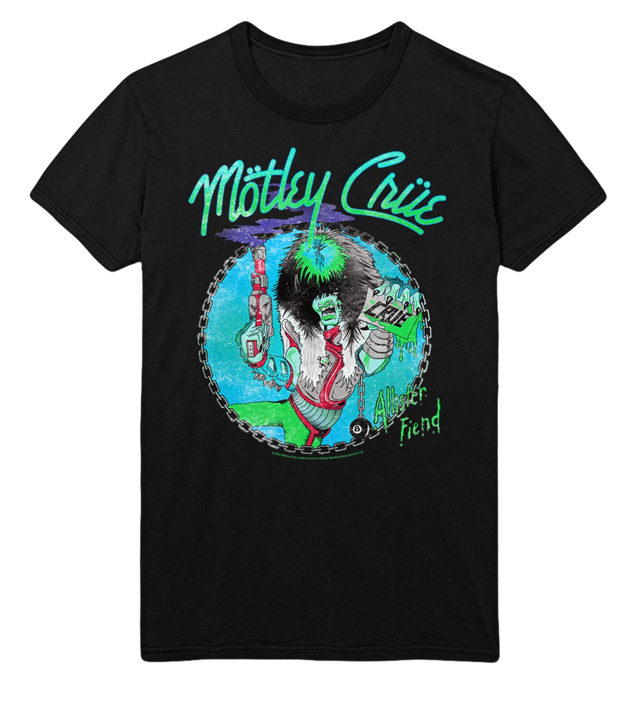 Motley Crue Motley Crue - Turquoise Allister T-Shirt