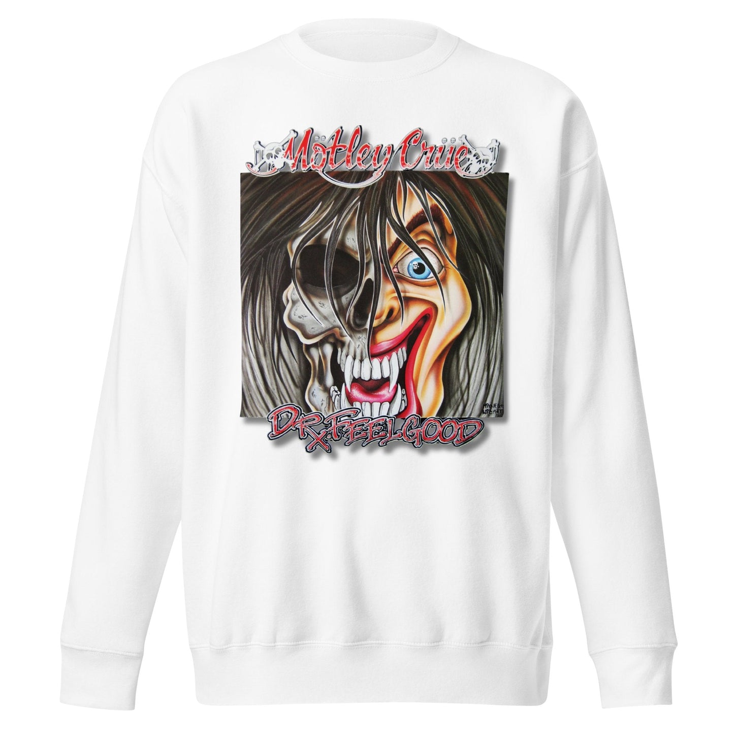 Motley Crue Motley Crue - Vintage Dr. Feelgood Jumbo Print Sweatshirt