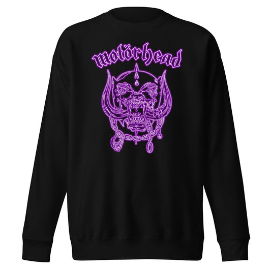 Motorhead Motorhead - Neon Purple Warpig Sweatshirt