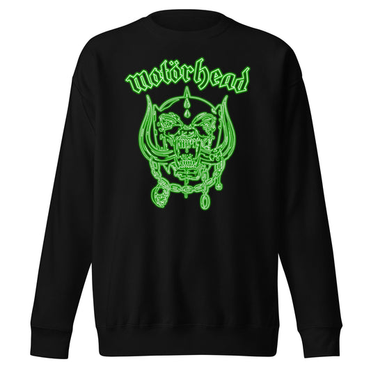 Motorhead Motorhead - Neon Green Warpig Sweatshirt
