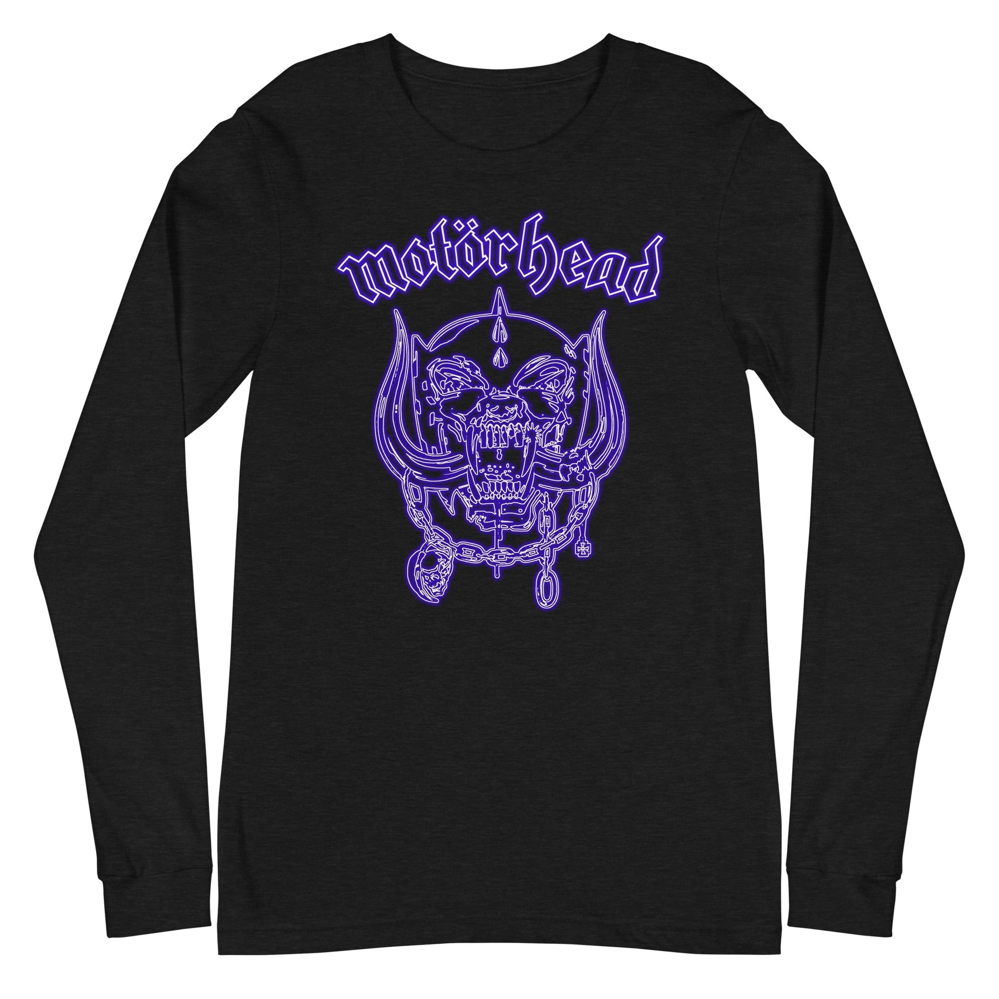 Motorhead Motorhead - Neon Blue Warpig Long Sleeve T-Shirt
