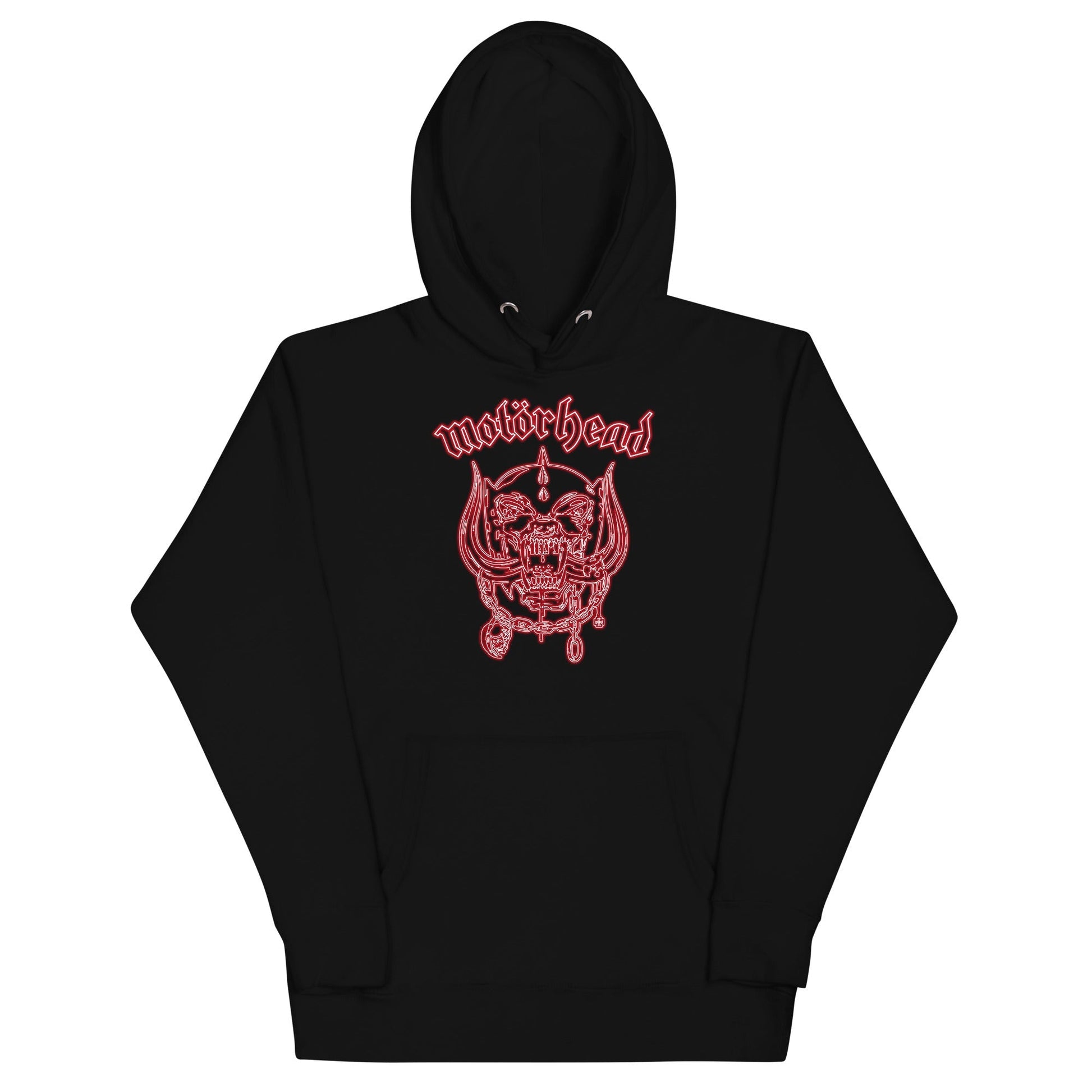 Motorhead Motorhead - Neon Red Warpig Hoodie
