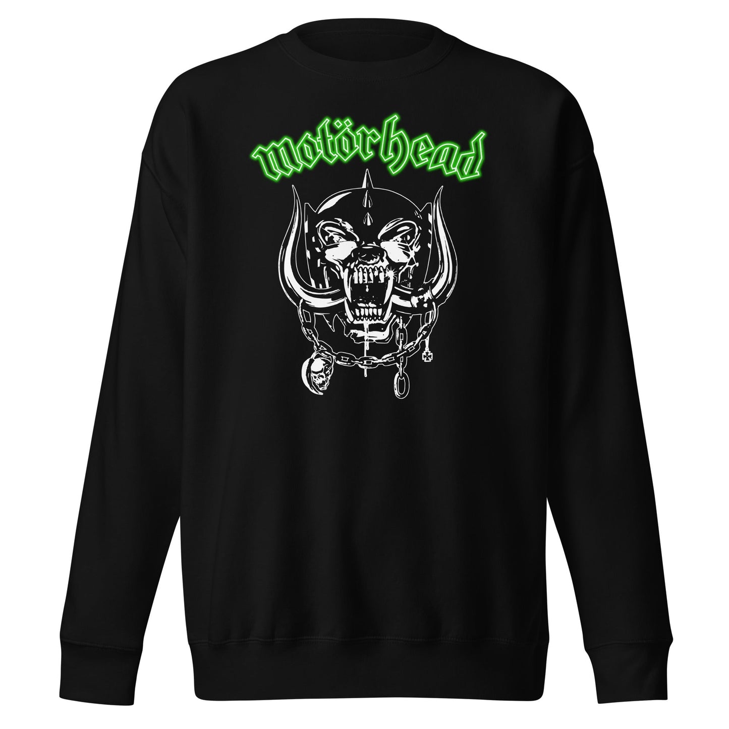 Motorhead Motorhead - Green Logo Sweatshirt