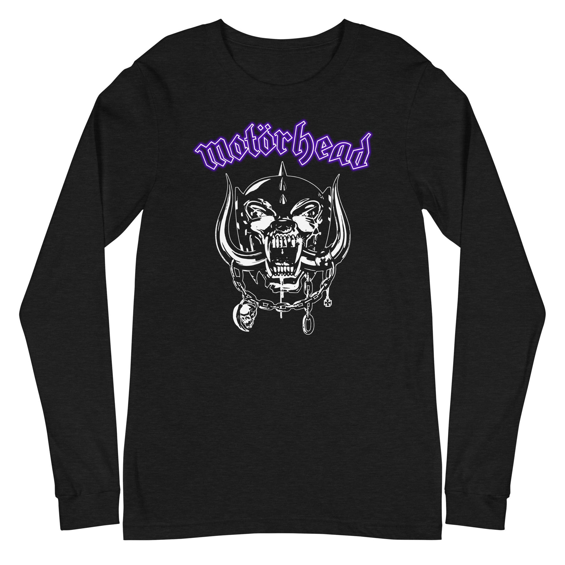 Motorhead Motorhead - Purple Logo Long Sleeve T-Shirt