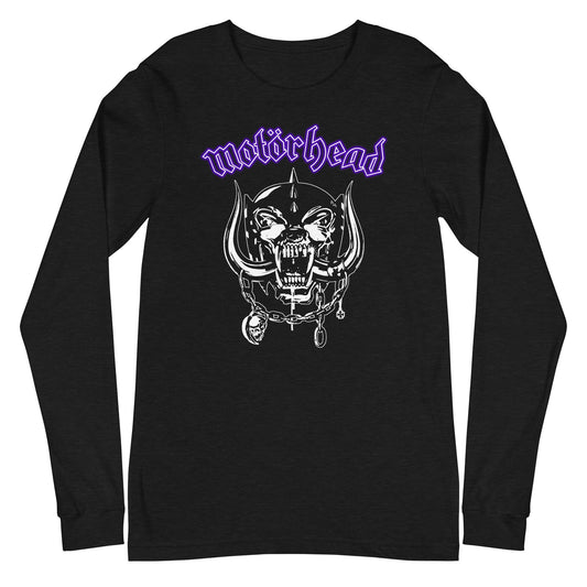 Motorhead Motorhead - Purple Logo Long Sleeve T-Shirt