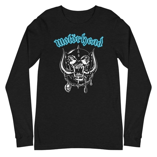 Motorhead Motorhead - Teal Logo Long Sleeve T-Shirt