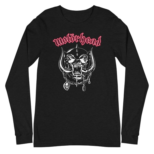 Motorhead Motorhead - Red Logo Long Sleeve T-Shirt