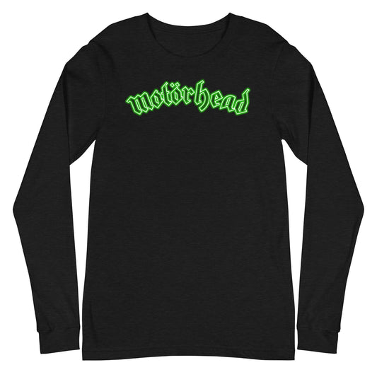 Motorhead Motorhead - Neon Green Moon Long Sleeve T-Shirt