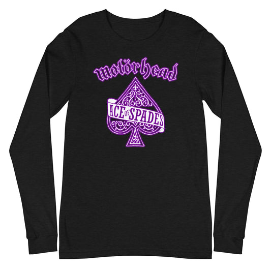 Motorhead Motorhead - Purple Ace Long Sleeve T-Shirt