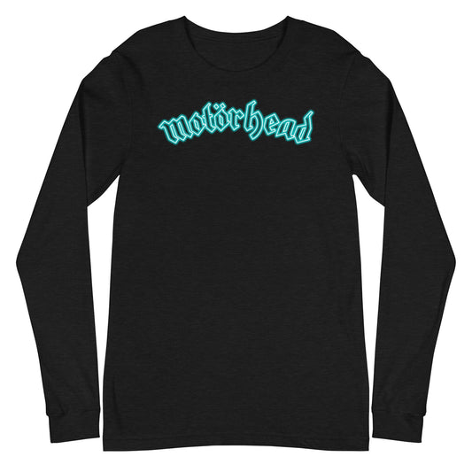Motorhead Motorhead - Neon Teal Moon Long Sleeve T-Shirt