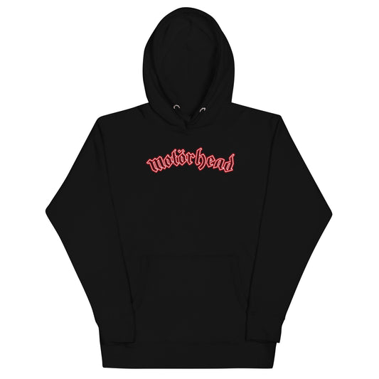 Motorhead Motorhead - Neon Red Ace Hoodie