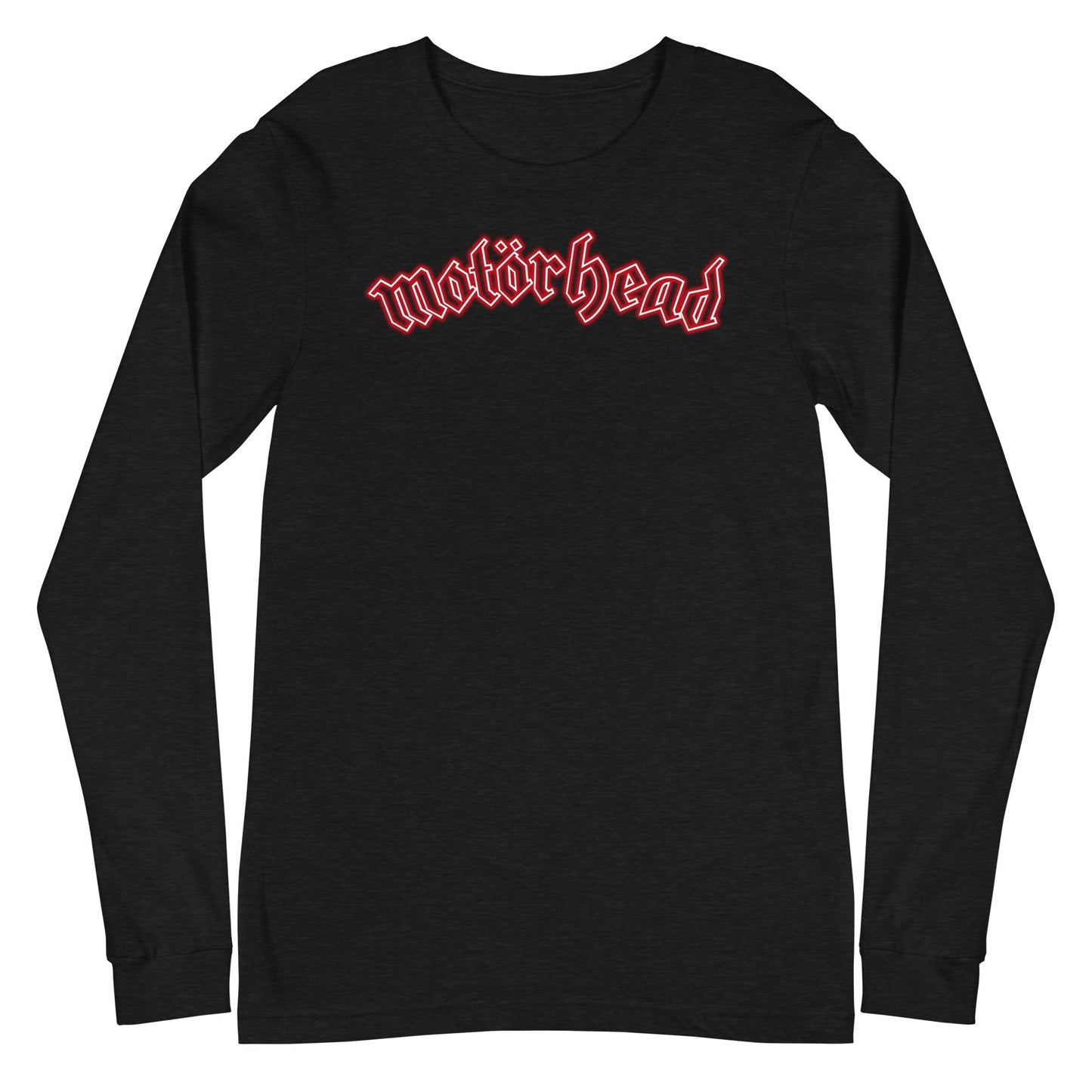 Motorhead Motorhead - Neon Red Ace Long Sleeve T-Shirt