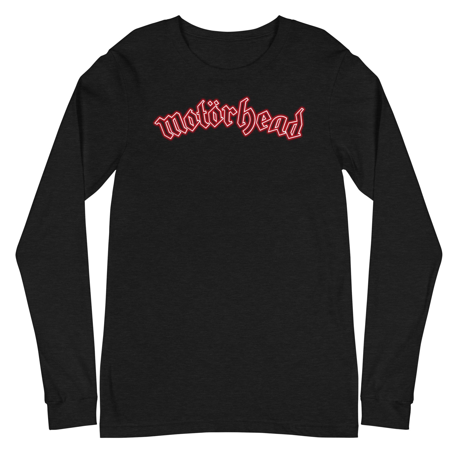 Motorhead Motorhead - Neon Red Ace Long Sleeve T-Shirt