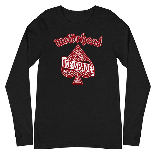 Motorhead Motorhead - Red Ace Long Sleeve T-Shirt