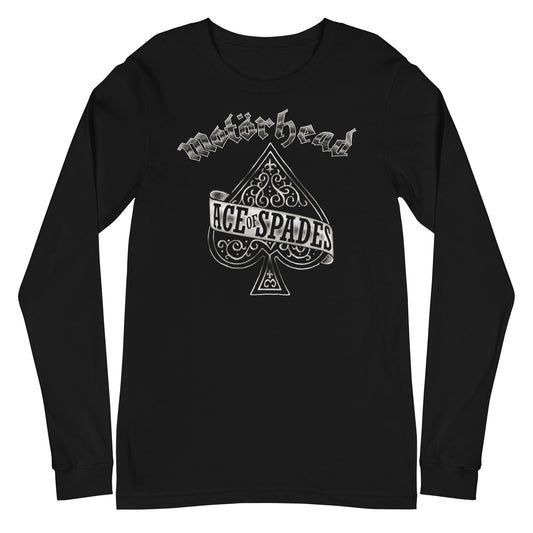 Motorhead Motorhead - Silver Ace Long Sleeve T-Shirt