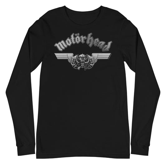 Motorhead Motorhead - Steel Logo Long Sleeve T-Shirt