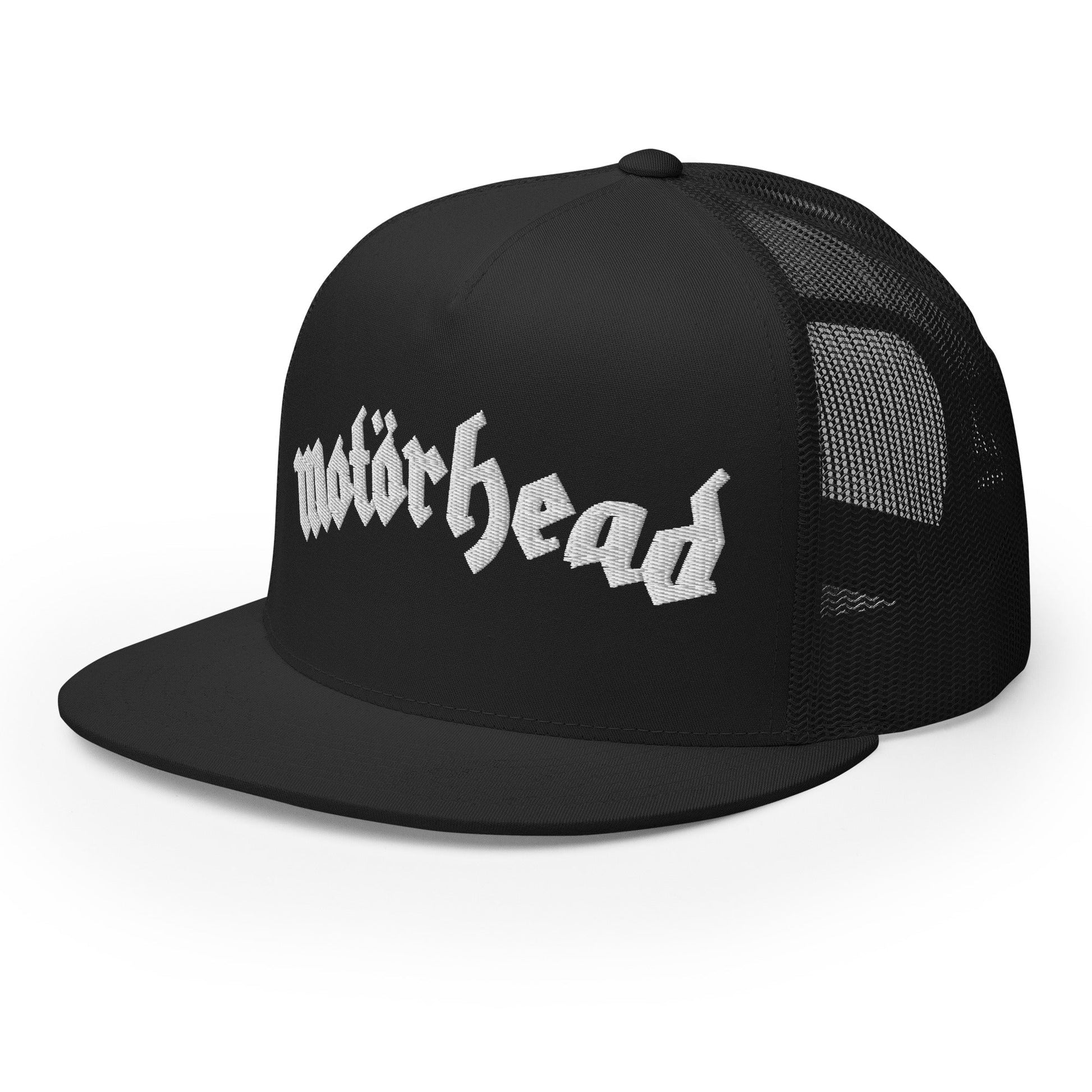Motorhead Motorhead - Logo Flat Brim Trucker Hat