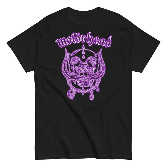 Motorhead Motorhead - Neon Purple Warpig T-Shirt