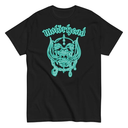 Motorhead Motorhead - Neon Teal Warpig T-Shirt