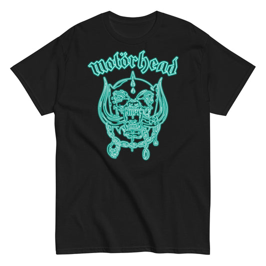 Motorhead Motorhead - Neon Teal Warpig T-Shirt