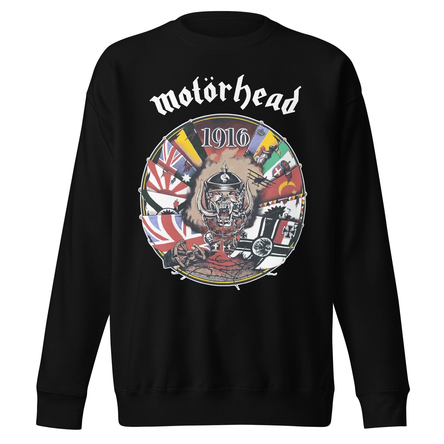 Motorhead Motorhead - Vintage 1916 Jumbo Print Sweatshirt
