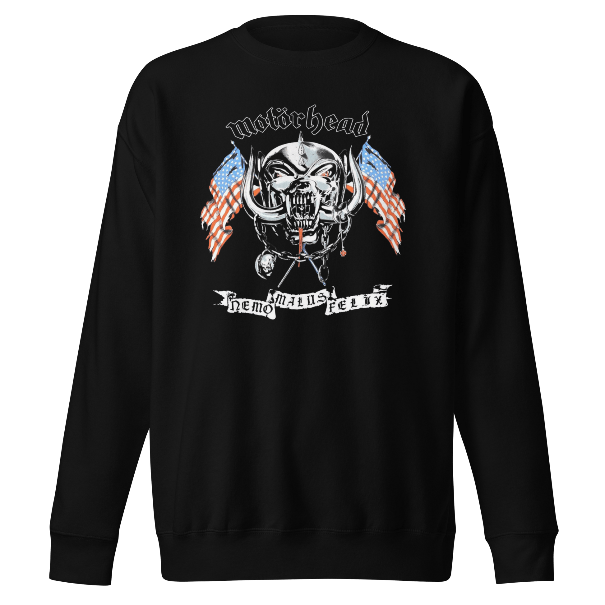Motorhead Motorhead - Vintage 1992 Nemo Malus Felix Jumbo Print Sweatshirt