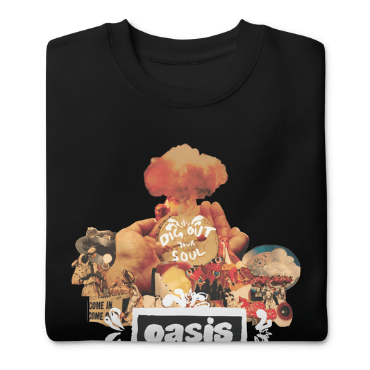 Oasis Oasis - Collage Jumbo Print Sweatshirt