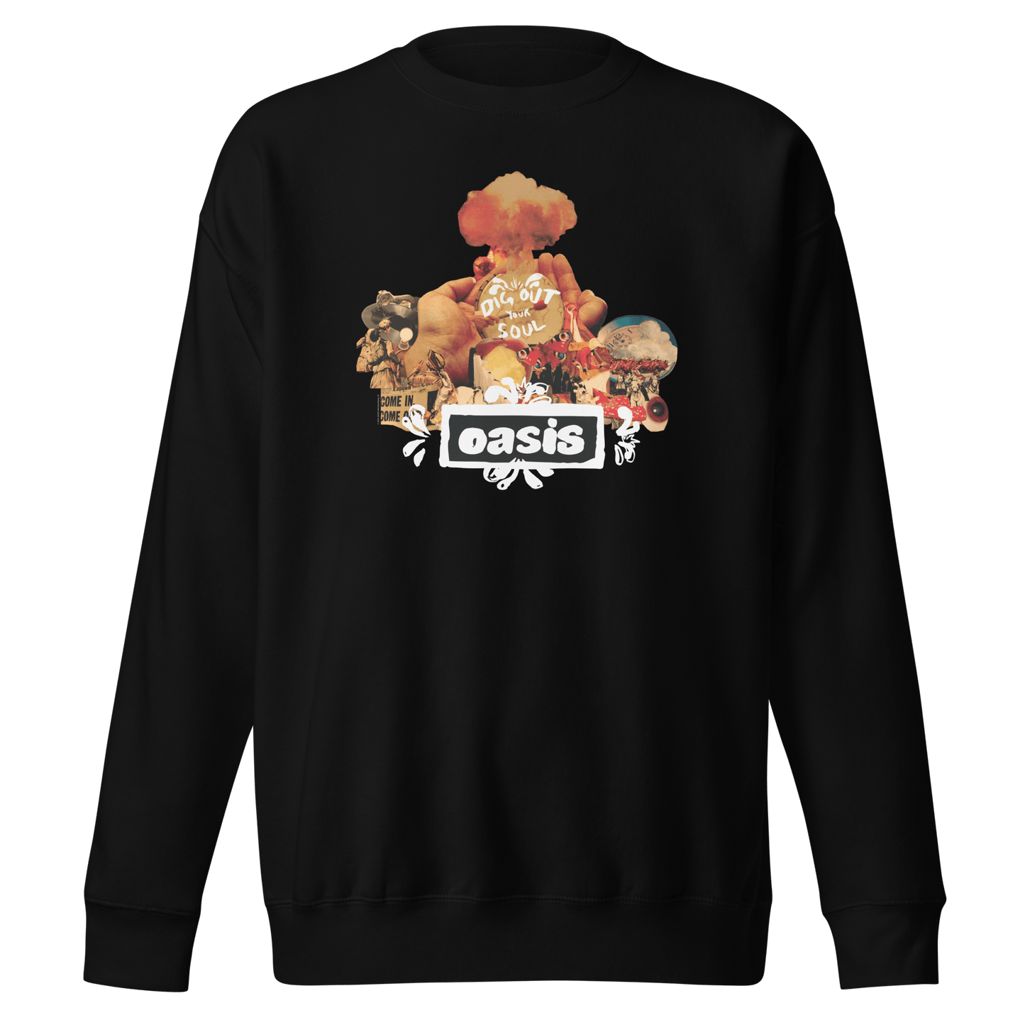 Oasis Oasis - Collage Jumbo Print Sweatshirt