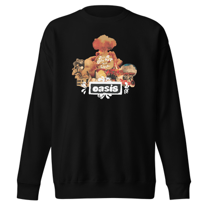 Oasis Oasis - Collage Jumbo Print Sweatshirt