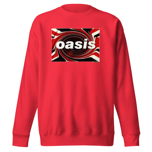 Oasis Oasis - Union Jack Jumbo Print Sweatshirt