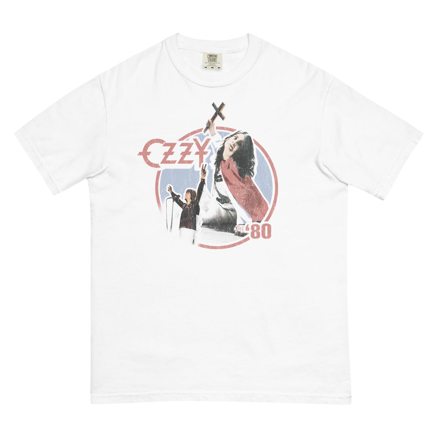 Ozzy Osbourne Ozzy Osbourne - 1980 Tour Mineral Wash T-Shirt