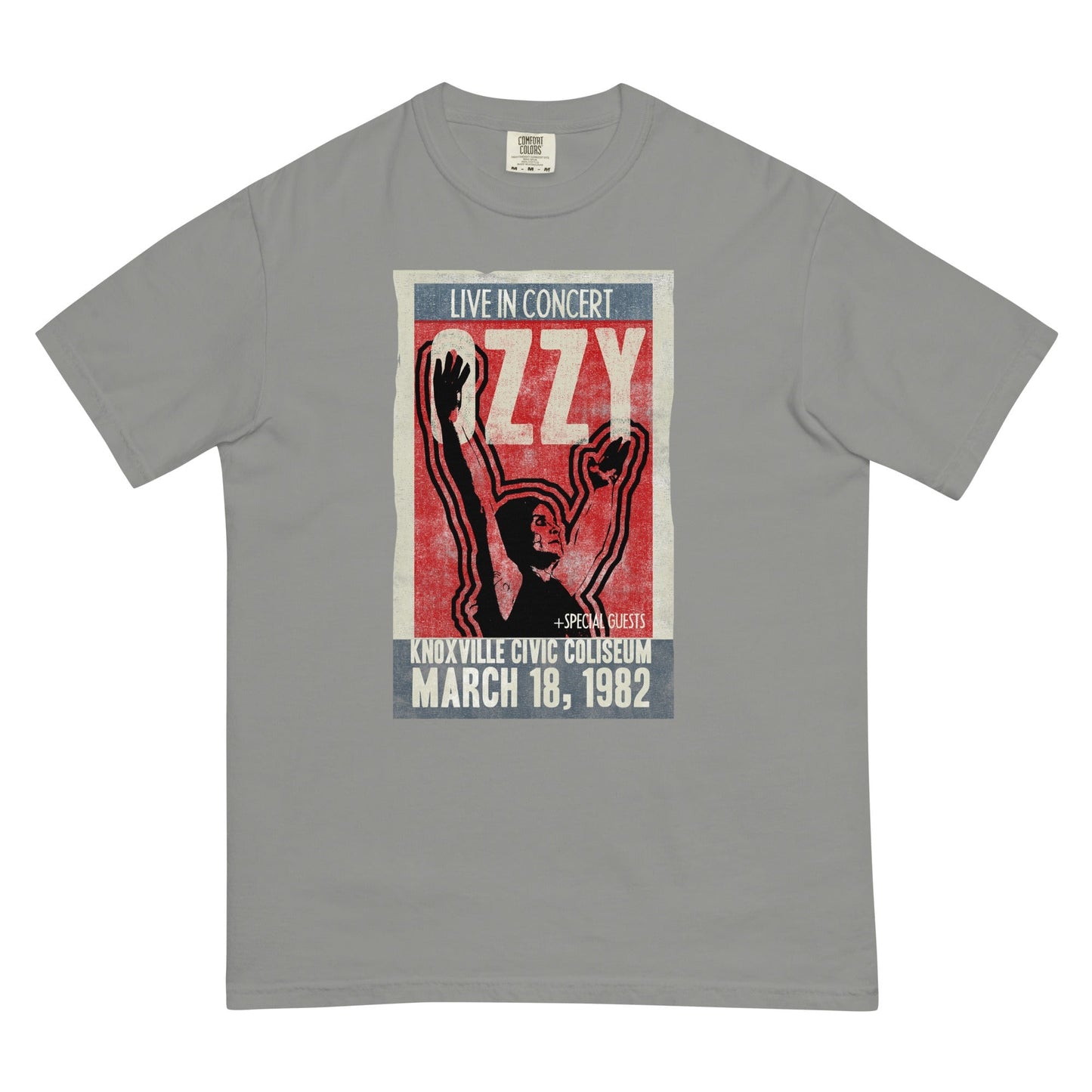 Ozzy Osbourne Ozzy Osbourne - 1982 Knoxville Mineral Wash T-Shirt