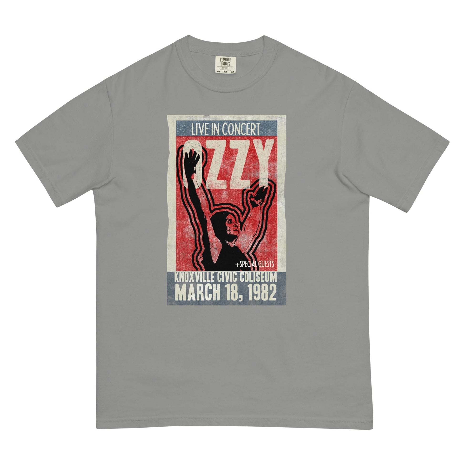 Ozzy Osbourne Ozzy Osbourne - 1982 Knoxville Mineral Wash T-Shirt