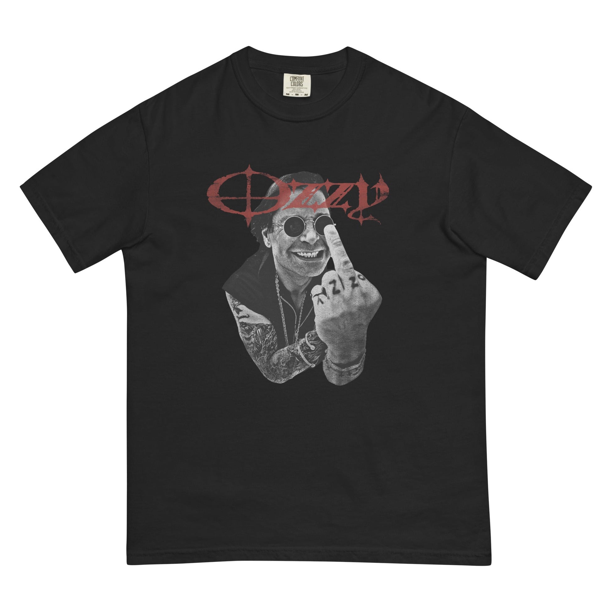 Ozzy Osbourne Ozzy Osbourne - Flip the Bird Mineral Wash T-Shirt